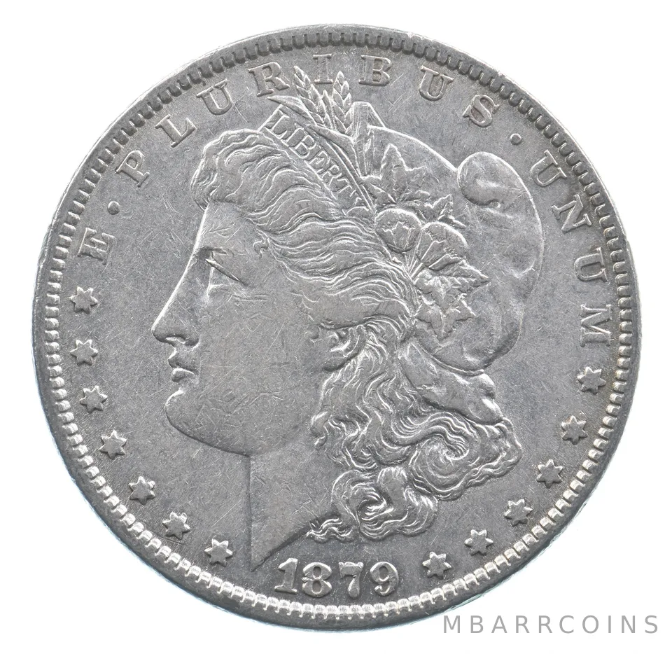 Better 1879 Morgan Silver Dollar - 90% US Coin - Nice Coin *495