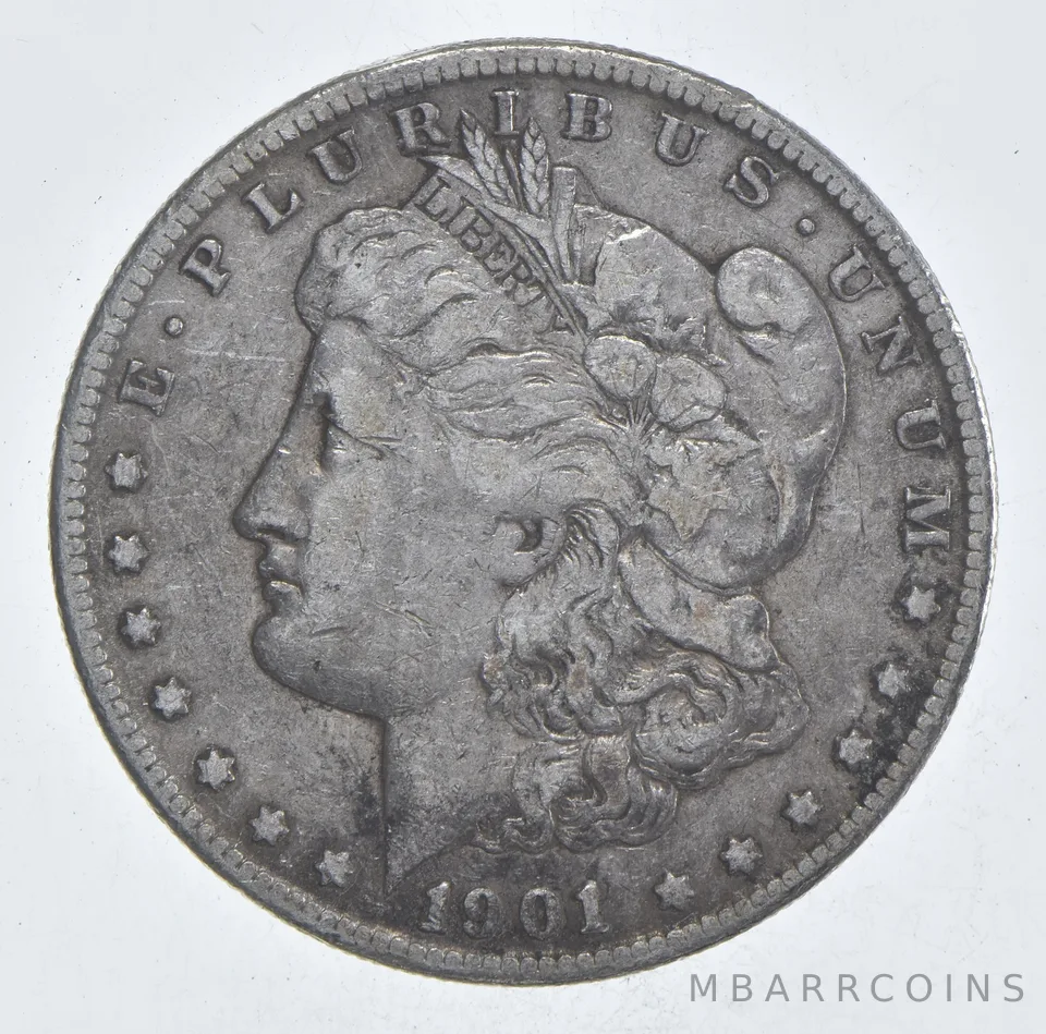 Early - 1901-O Morgan Silver Dollar - 90% US Coin *024