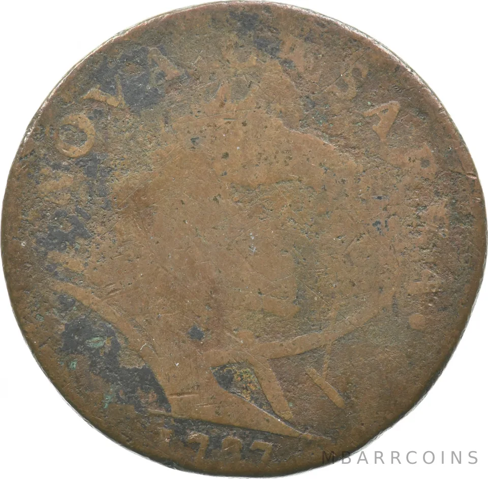 1787 New Jersey Early US Colonial Coin a2367