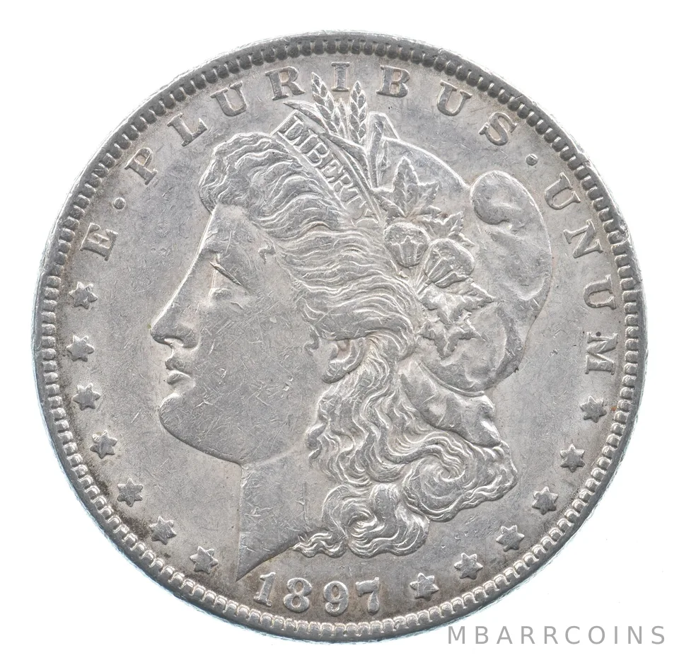 Better 1897 Morgan Silver Dollar - 90% US Coin - Nice Coin *656