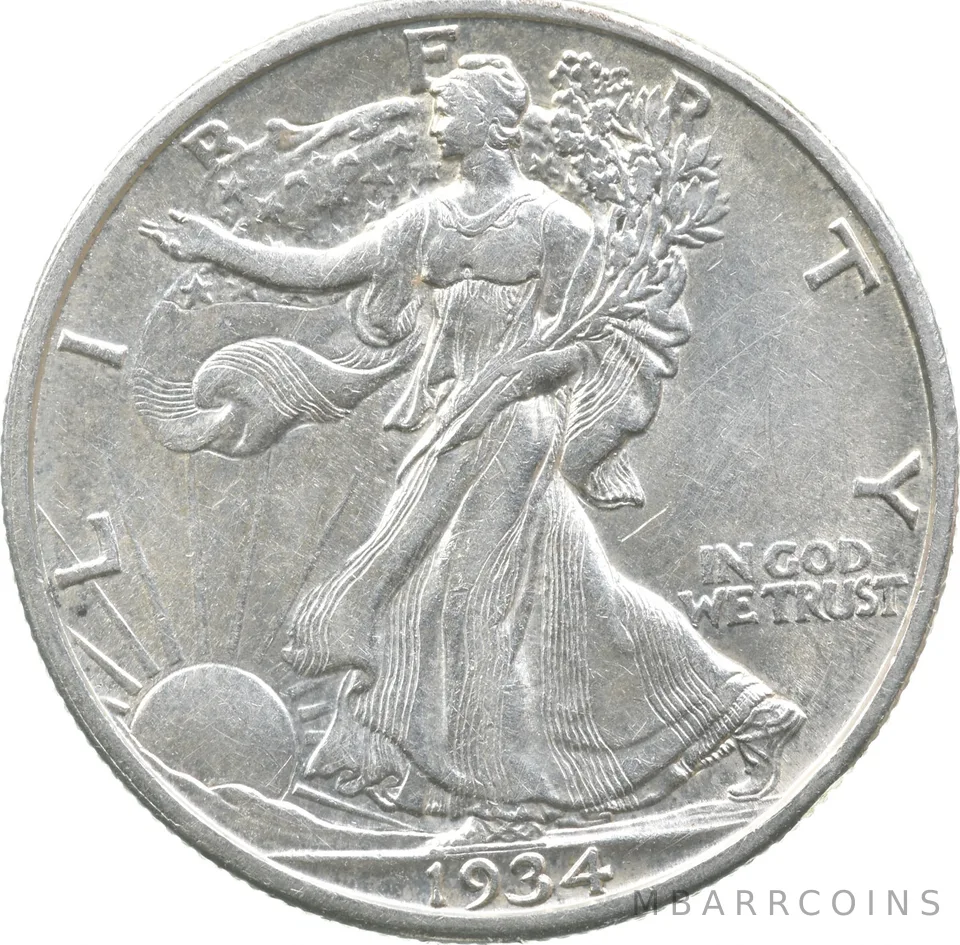 1934-S Walking Liberty Half Dollar *1250