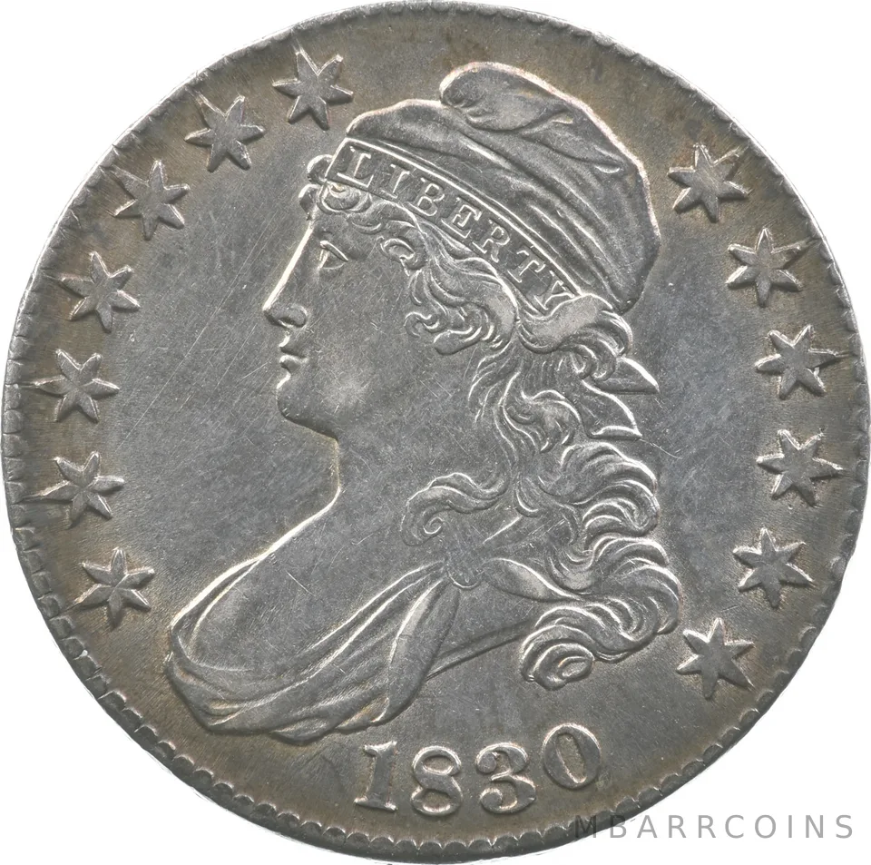 1830 Capped Bust Half Dollar Small 0 a8322