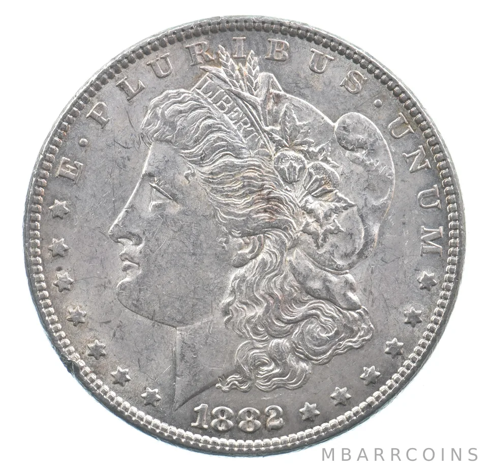 Better 1882 Morgan Silver Dollar - 90% US Coin - Nice Coin *512