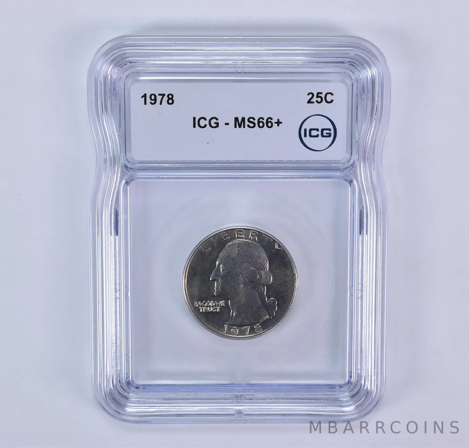 1978 Washington Quarter MS66+ ICG