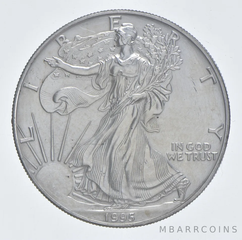 Better Date 1995 American Silver Eagle 1 Troy Oz .999 Fine Silver *011