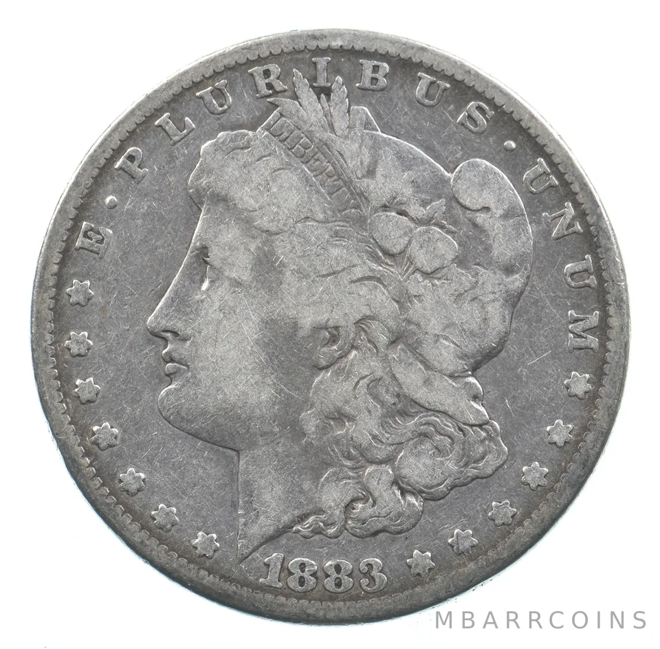 Early - 1883-S Morgan Silver Dollar - 90% US Coin *952