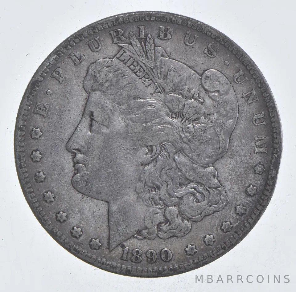 Early - 1890-S Morgan Silver Dollar - 90% US Coin *040