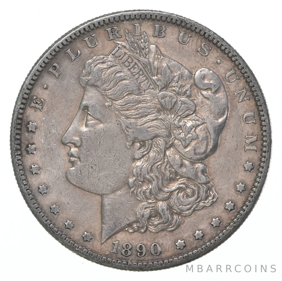 XF 1890-S Morgan Silver Dollar (1 coin)
