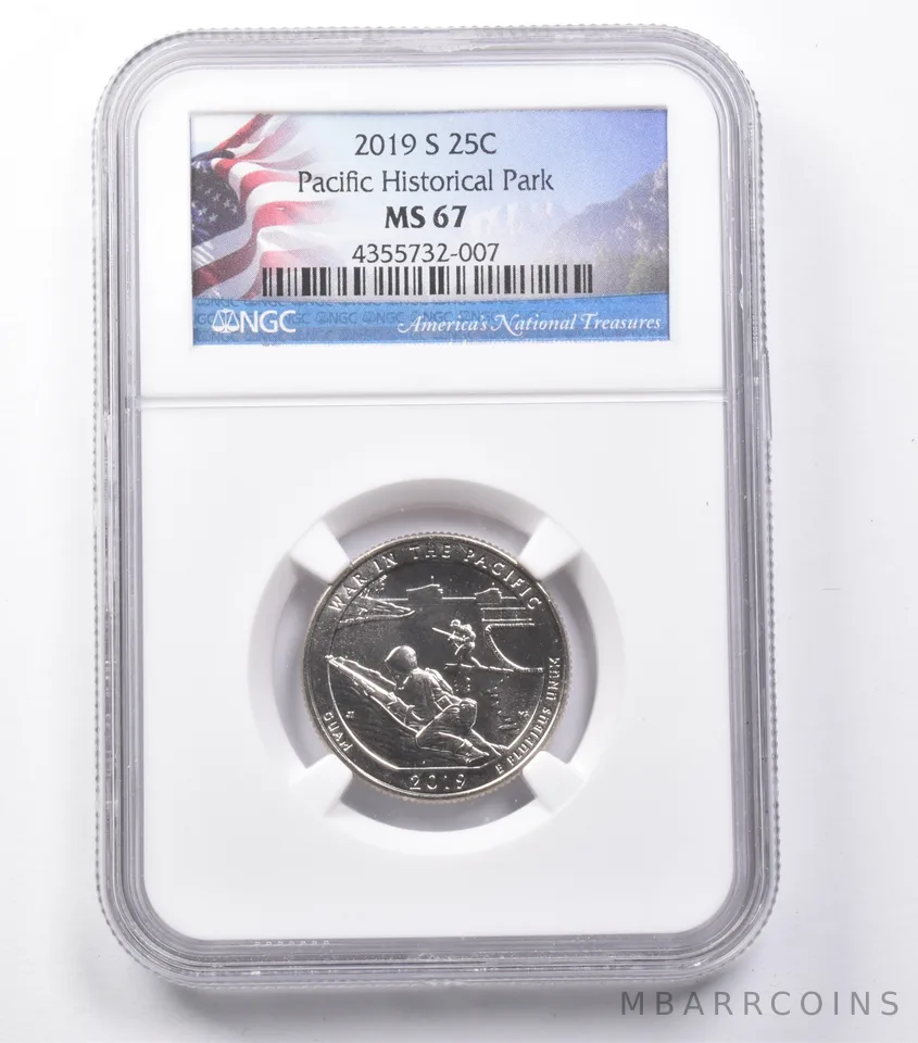 MS67 2019-S Washington Quarter Pacific Historical Park NGC a5442
