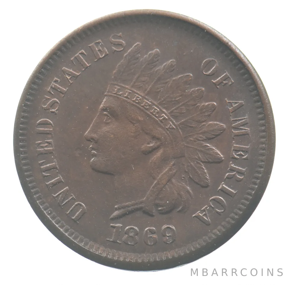 1869 Indian Head Cent *4126
