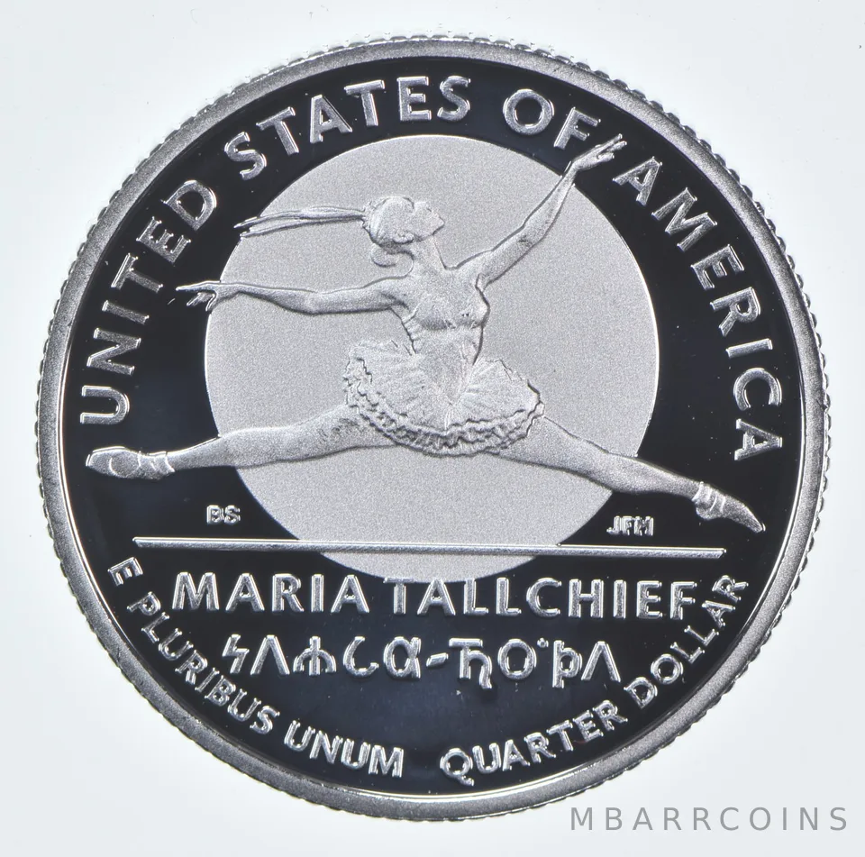 2023-S American Women Quarter Maria Tallchief Silver Proof