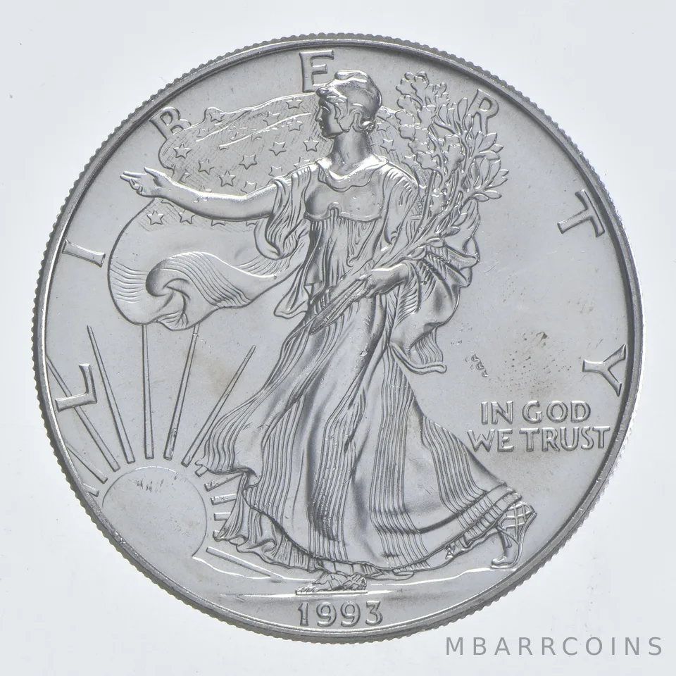 Better Date 1993 American Silver Eagle 1 Troy Oz .999 Fine Silver *726
