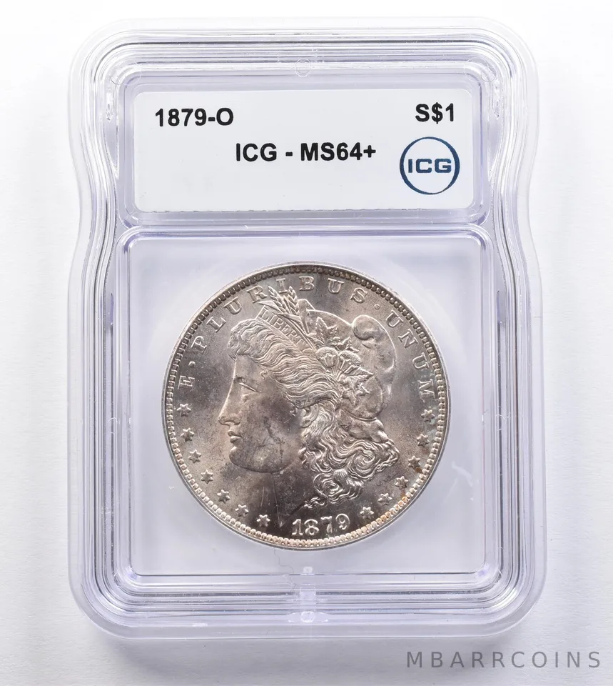 1879-O Morgan Silver Dollar MS64+ ICG *2042