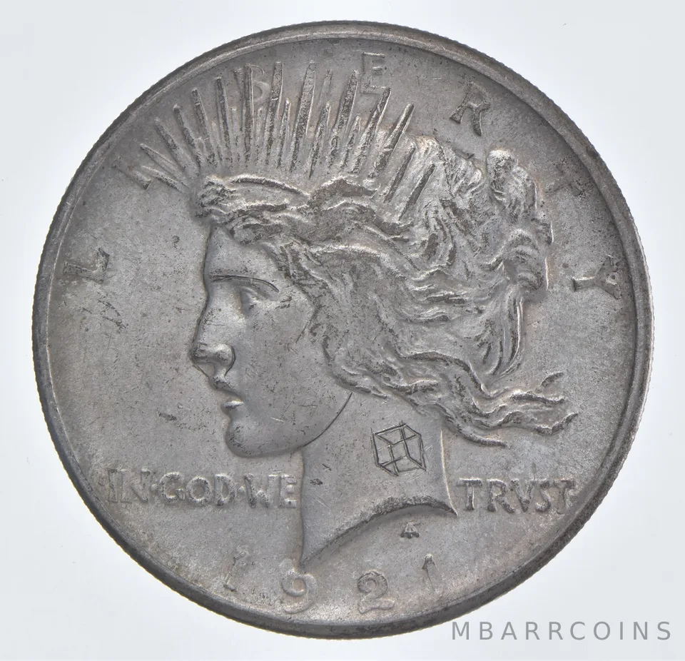1921 Peace Silver Dollar High Relief *1064