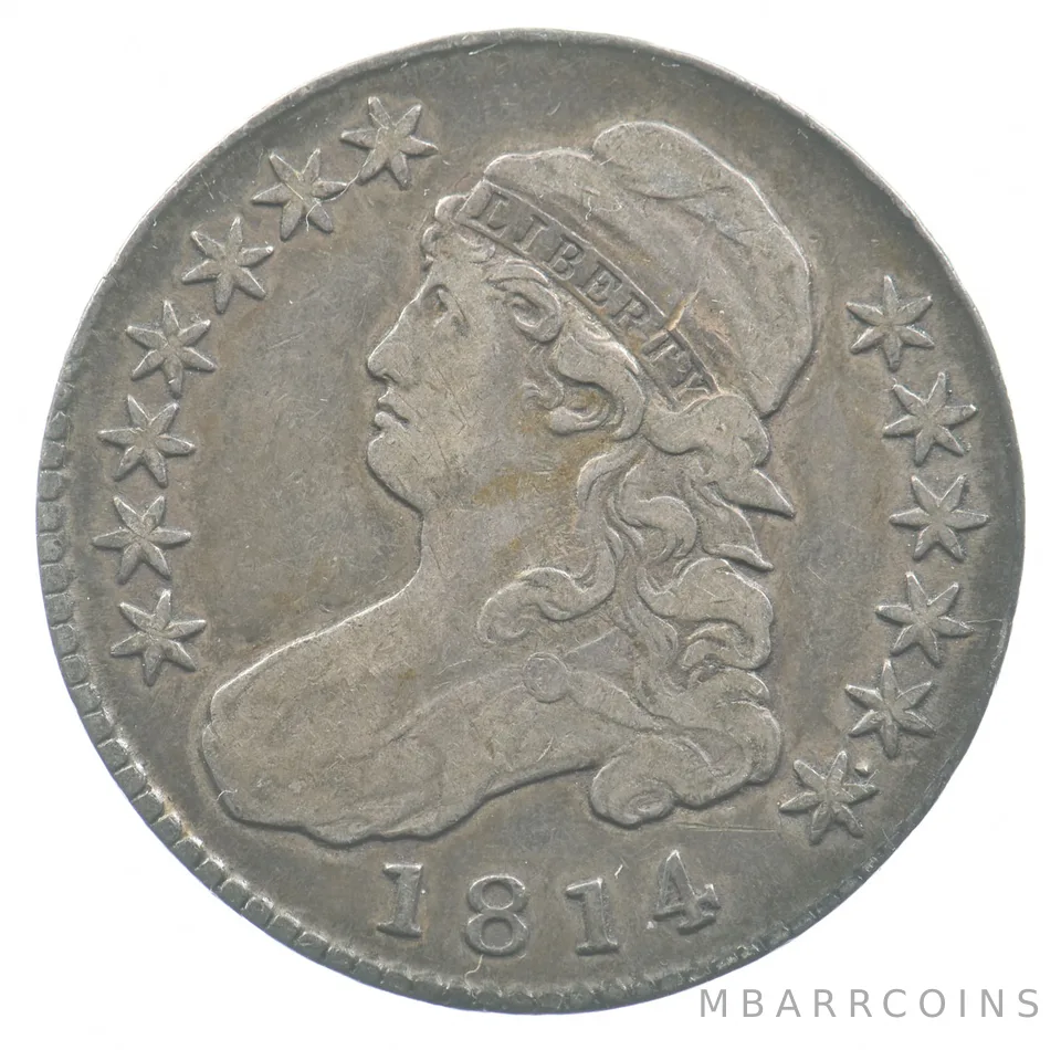 1814 Capped Bust Half Dollar *4807