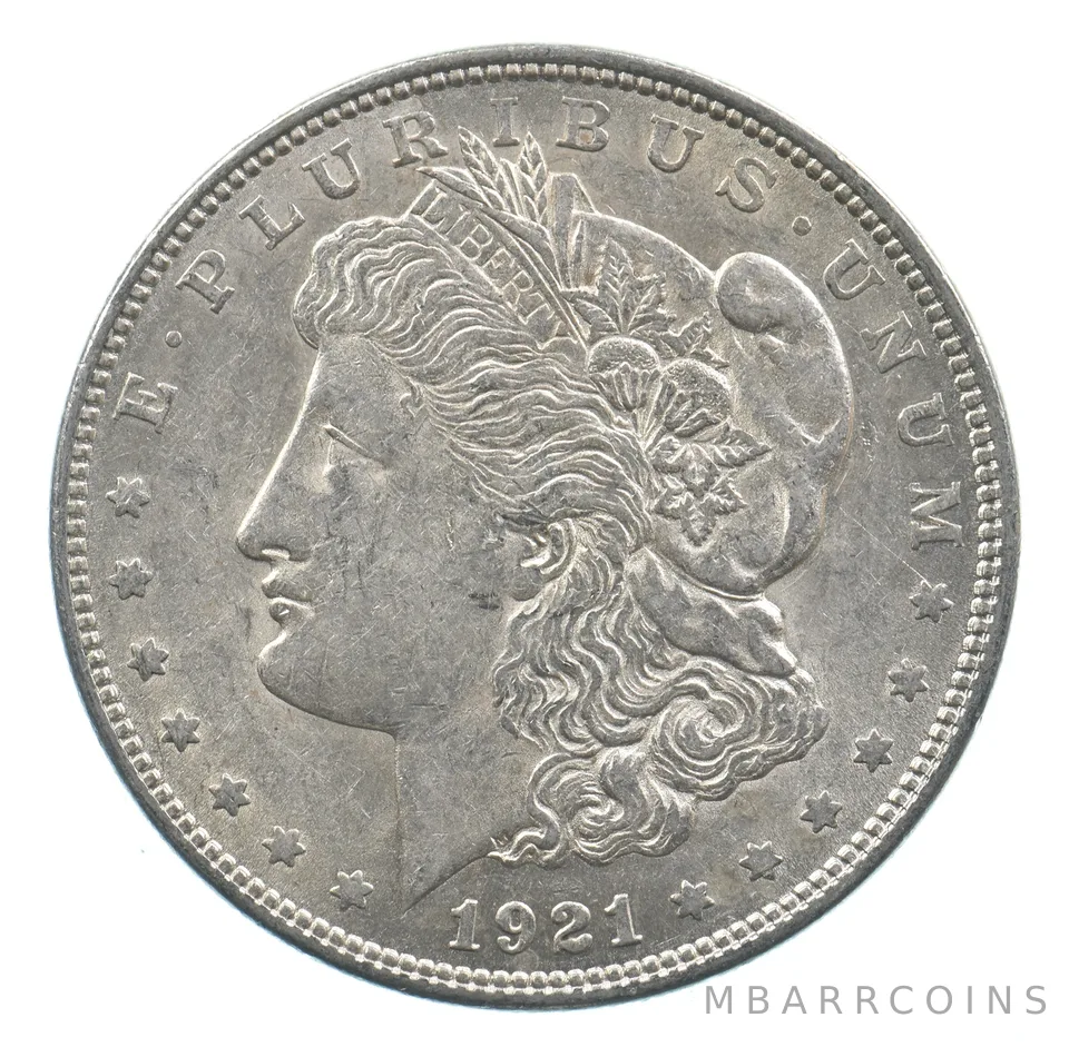 Early - 1921 Morgan Silver Dollar - 90% US Coin *454