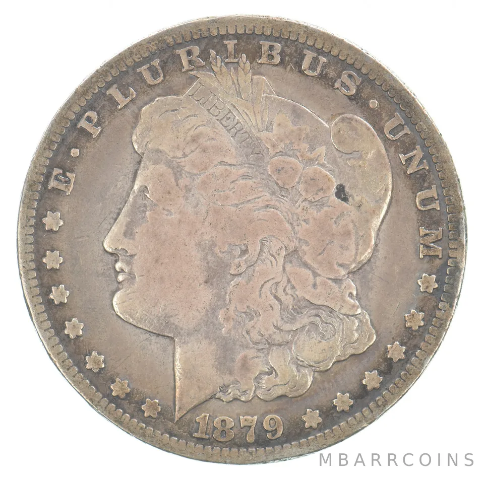 1879-CC Morgan Silver Dollar Beautiful Tone *4312