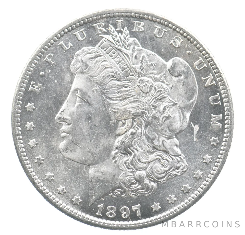 1897-S Morgan Silver Dollar *0364