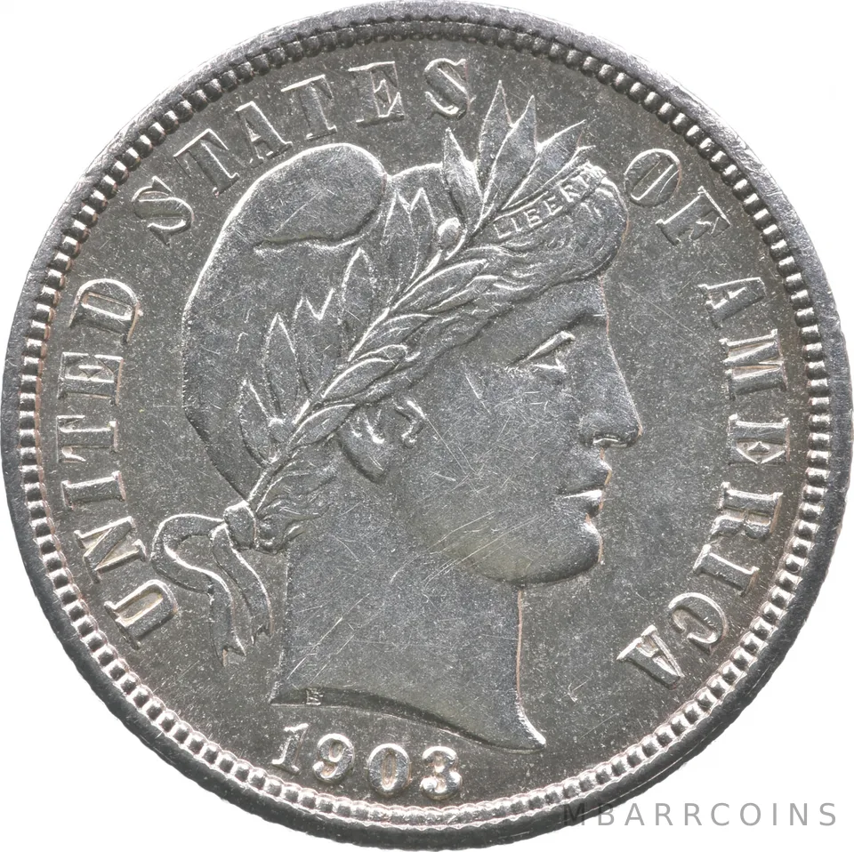 1903 Barber Dime *4337