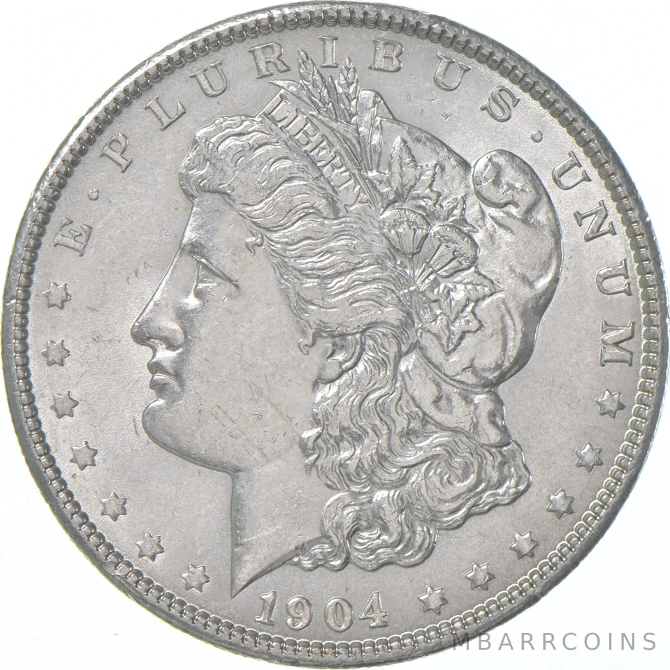 BU/Unc 1904 (P) Morgan Silver Dollar (1 coin)