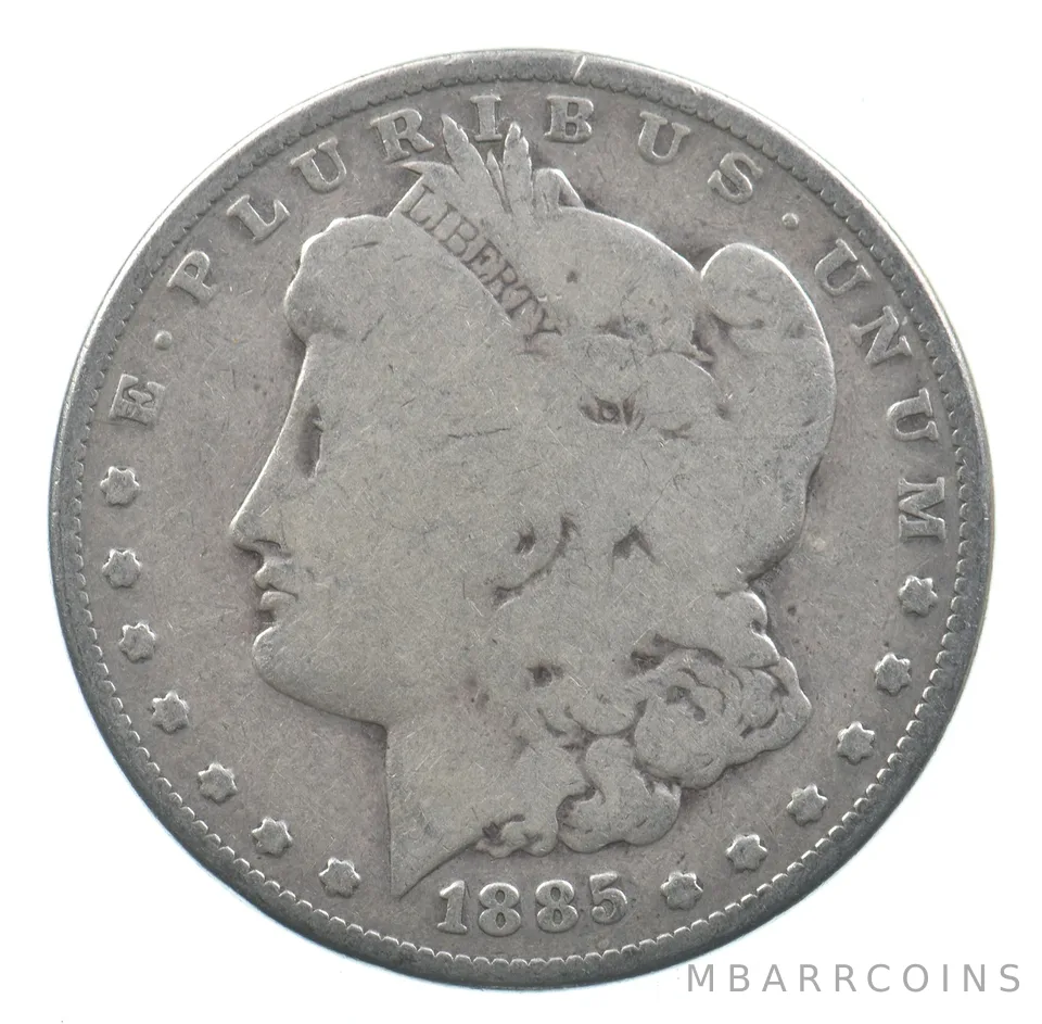Early - 1885-O Morgan Silver Dollar - 90% US Coin *983