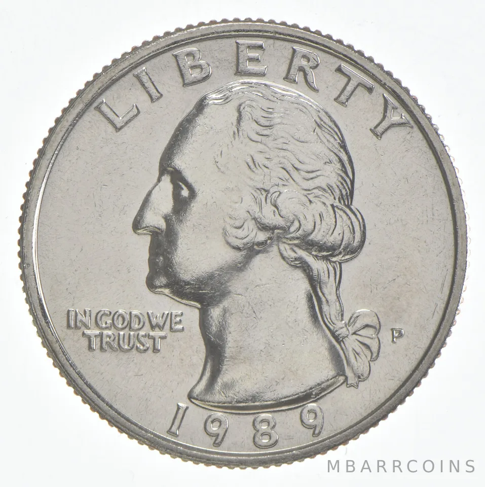 1989-P Washington Quarter Clad Unc