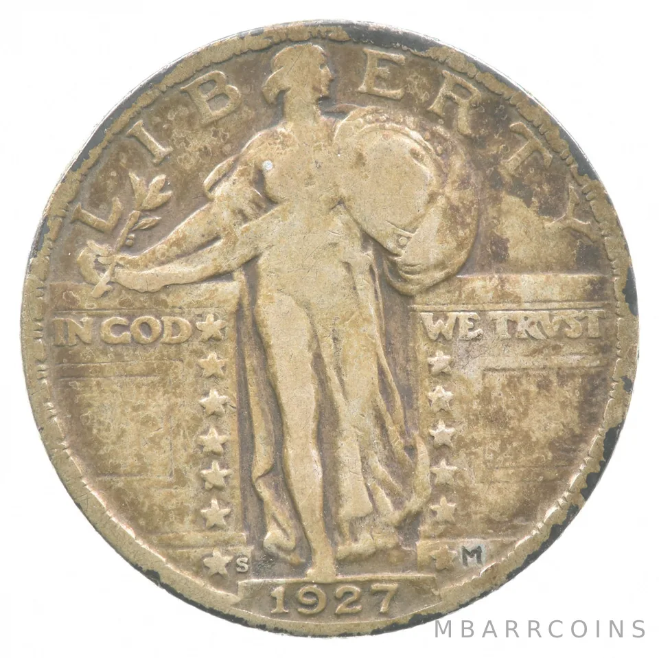 1927-S Standing Liberty Quarter *8208