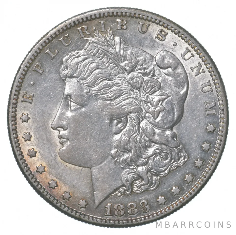 1883-S Morgan Silver Dollar a8532