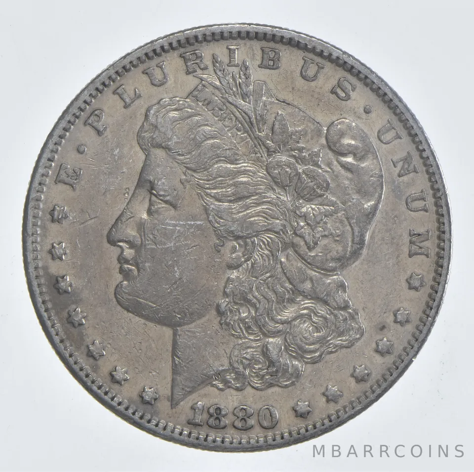 1880-S Morgan Silver Dollar Estate Coin Collection *289