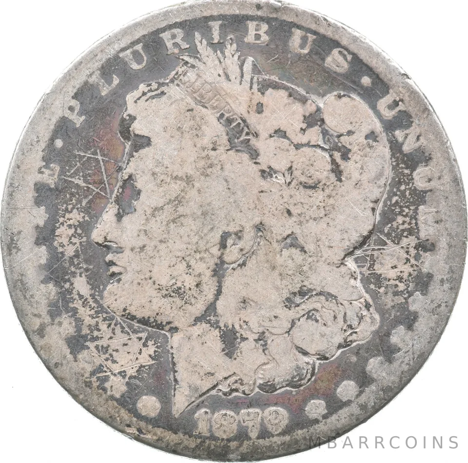 1879-S Rev Of 78 Morgan Silver Dollar Multiple VAMs 1878 Reverse *8026
