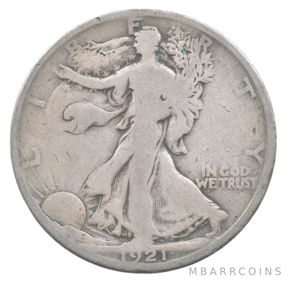 1921-D Walking Liberty Half Dollar *6714
