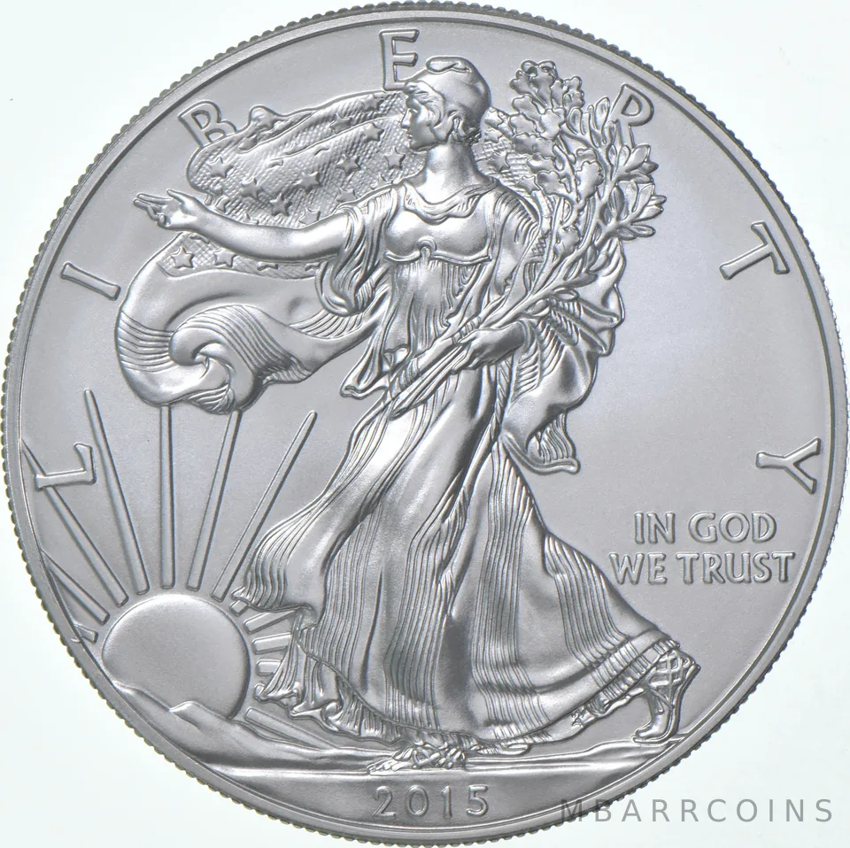 2015-W Burnished Silver Eagle