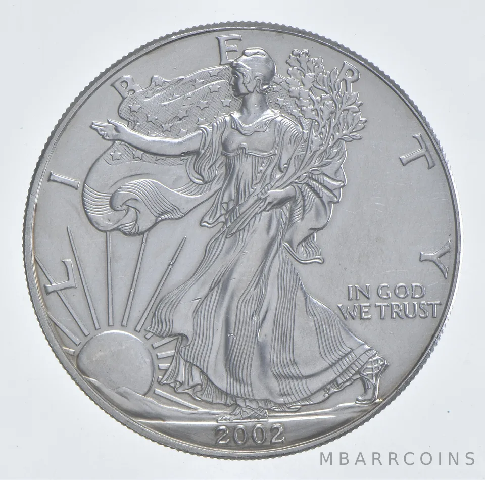 Better Date 2002 American Silver Eagle 1 Troy Oz .999 Fine Silver *507