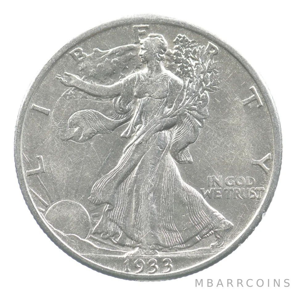1933-S Walking Liberty Half Dollar *3594