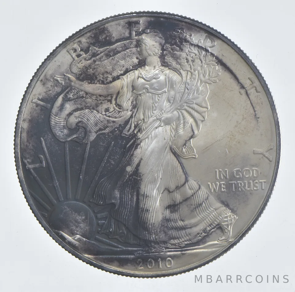 Better Date 2010 American Silver Eagle 1 Troy Oz .999 Fine Silver *491