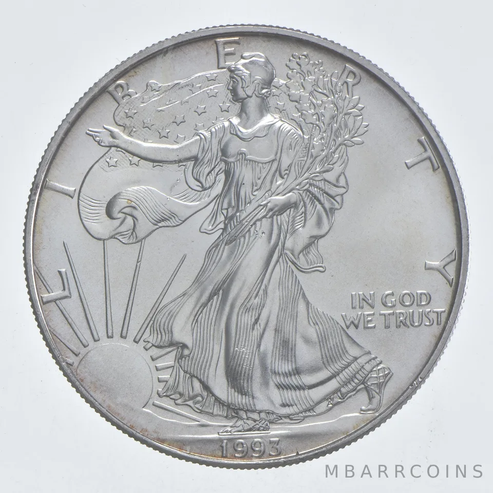 Better Date 1993 American Silver Eagle 1 Troy Oz .999 Fine Silver *745