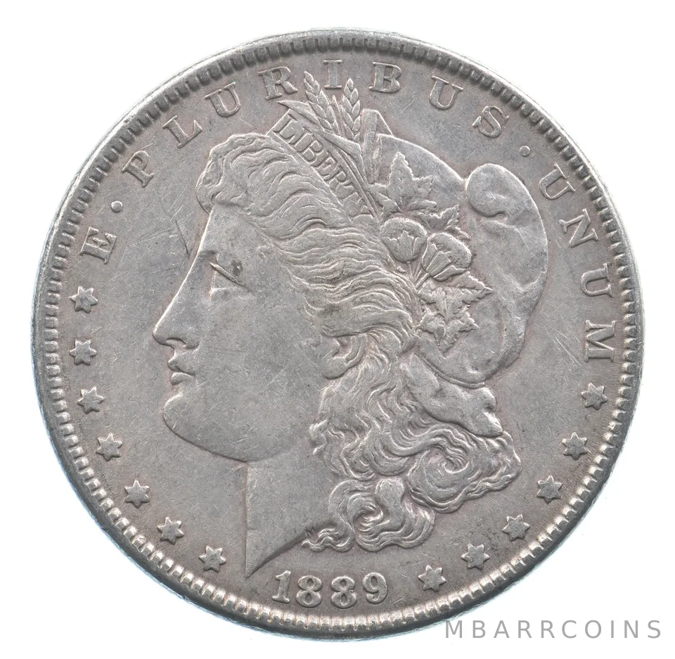 Better 1889 Morgan Silver Dollar - 90% US Coin - Nice Coin *641