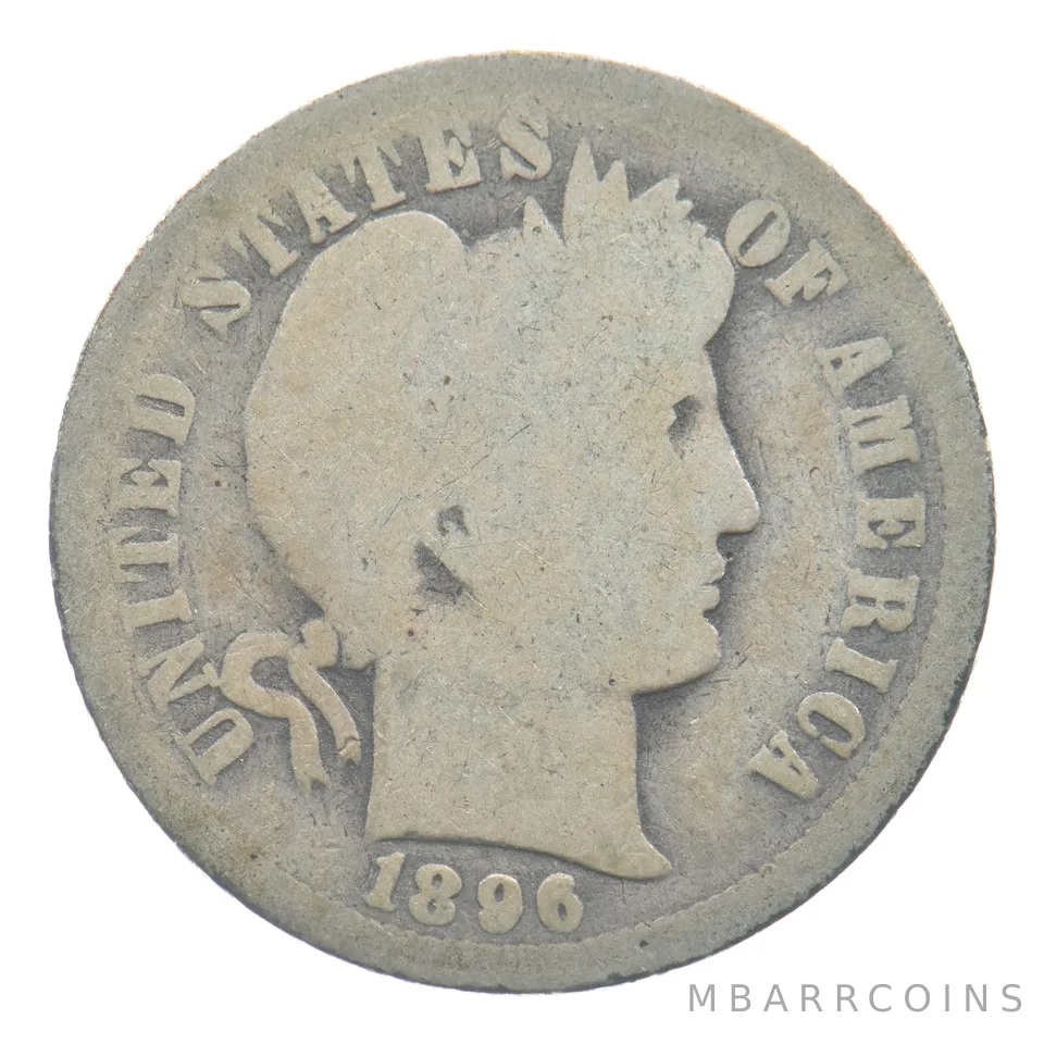 1896-O Barber Dime *4516