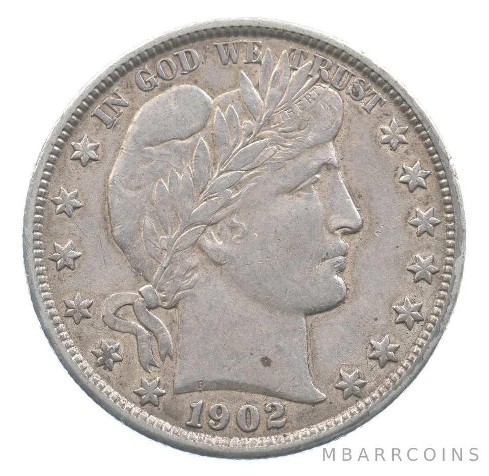 1902 Barber Half Dollar *9696