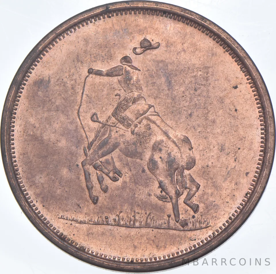 1933 Wolfville Western Days Tucson, AZ Dollar Token HK689 *7598