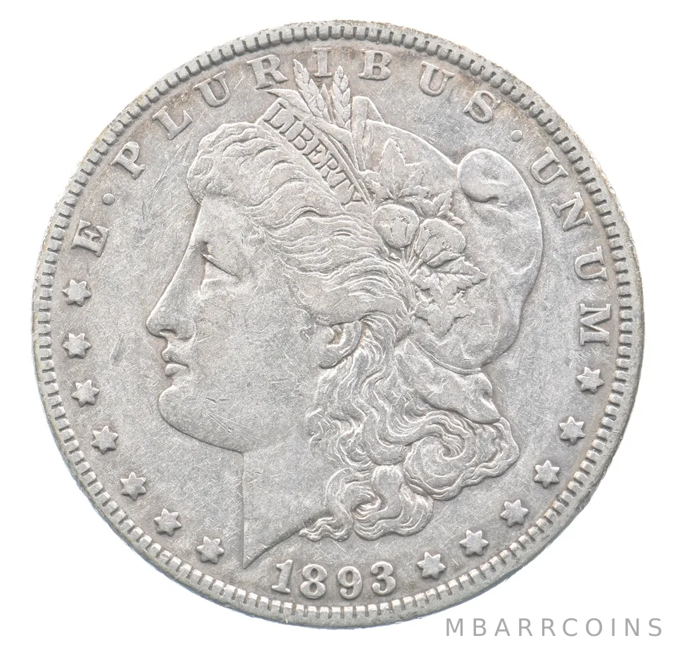 1893 Morgan Silver Dollar *9612
