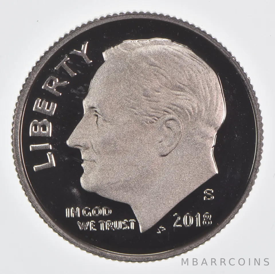 2018-S Roosevelt Dime CLAD Proof
