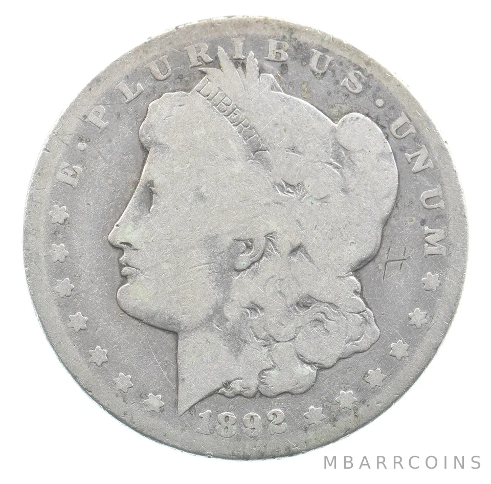 1892-CC Morgan Silver Dollar *4226