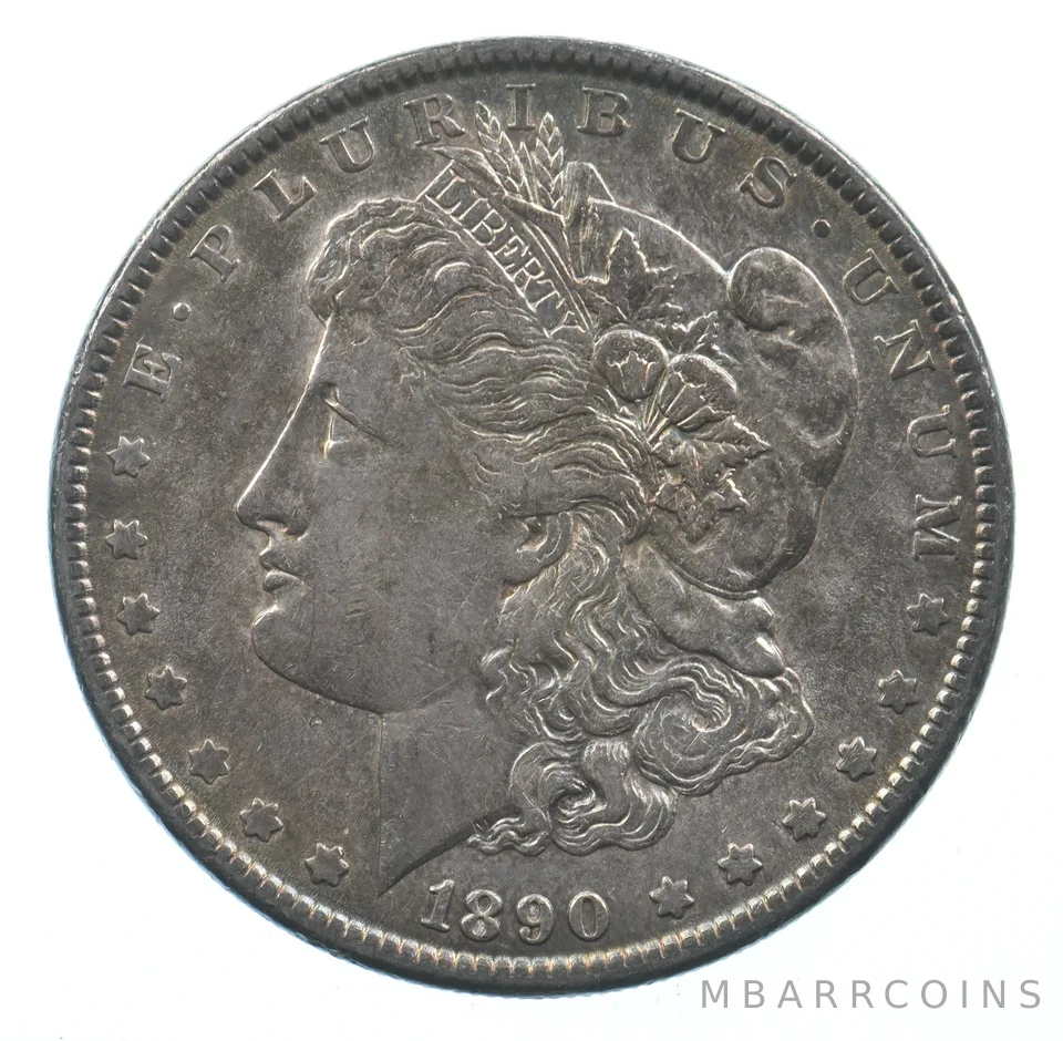 Early - 1890 Morgan Silver Dollar - 90% US Coin *961