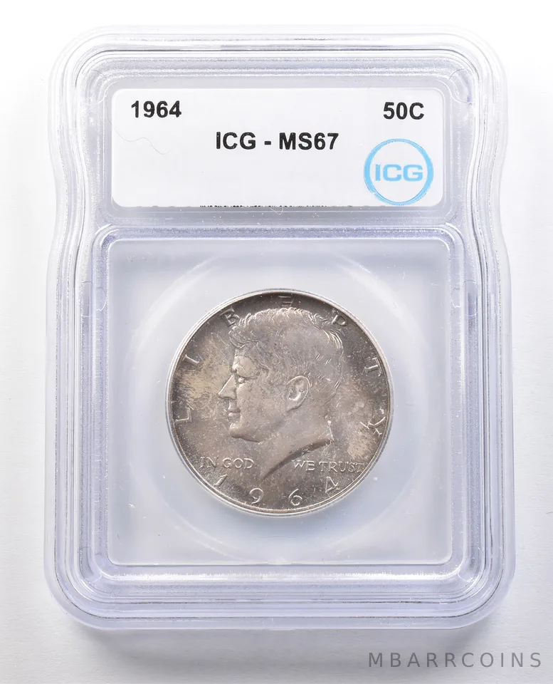 1964 Kennedy Half Dollar MS67 ICG *1193