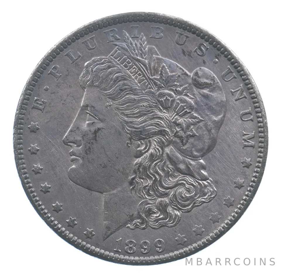Better 1899-O Morgan Silver Dollar - 90% US Coin - Nice Coin *438