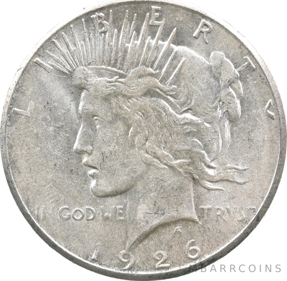 1926-S Peace Silver Dollar a4564
