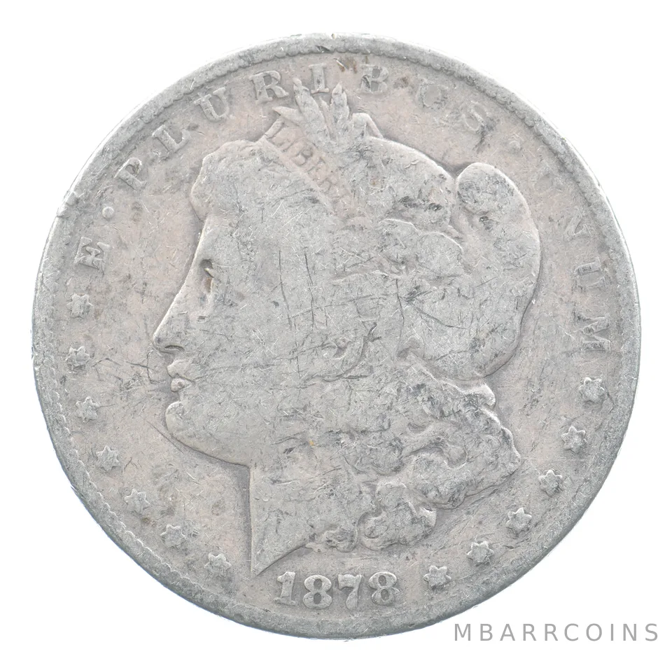 1878-CC Morgan Silver Dollar *9147