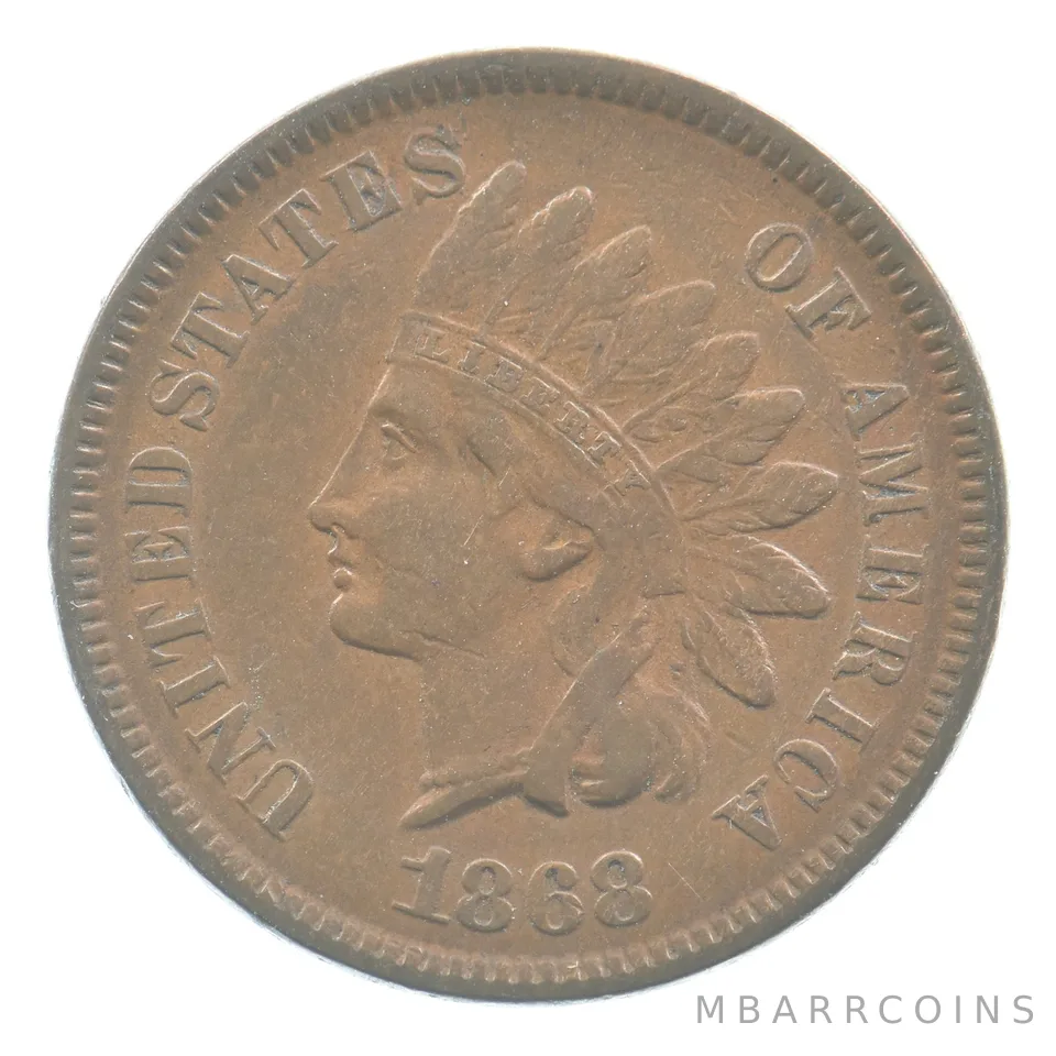 1868 Indian Head Cent *4489
