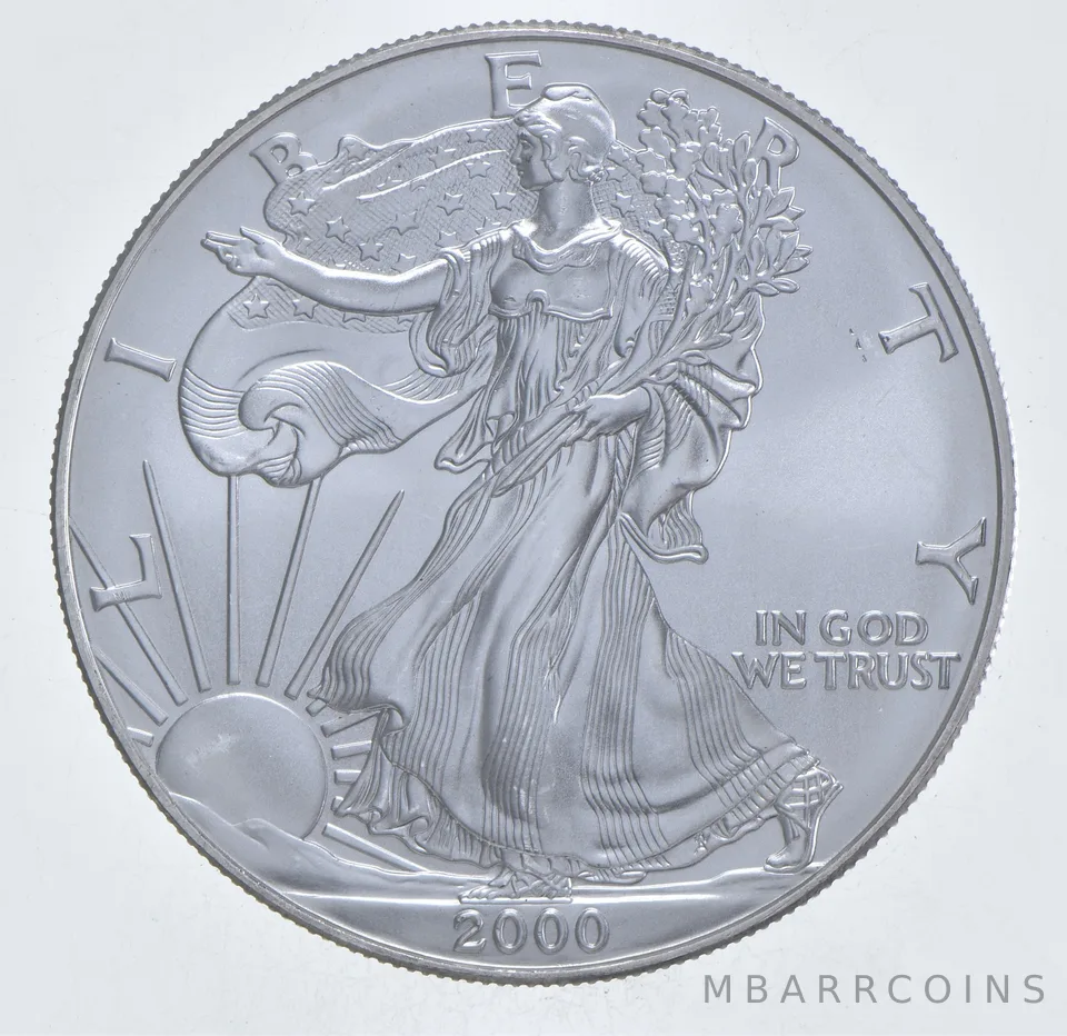 Better Date 2000 American Silver Eagle 1 Troy Oz .999 Fine Silver *363